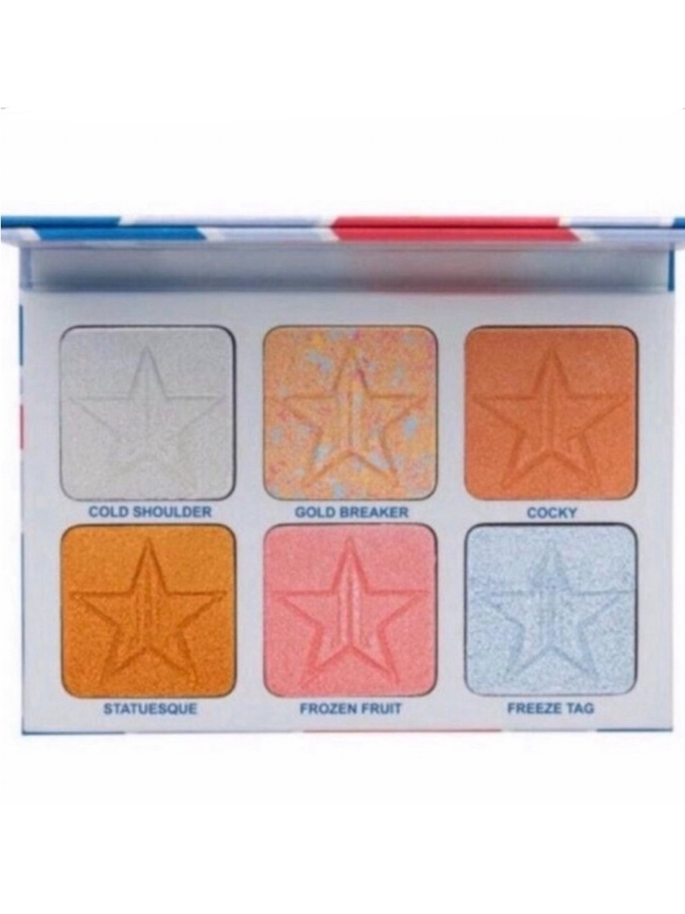 SALE rare jeffree star brainfreeze highlight palette